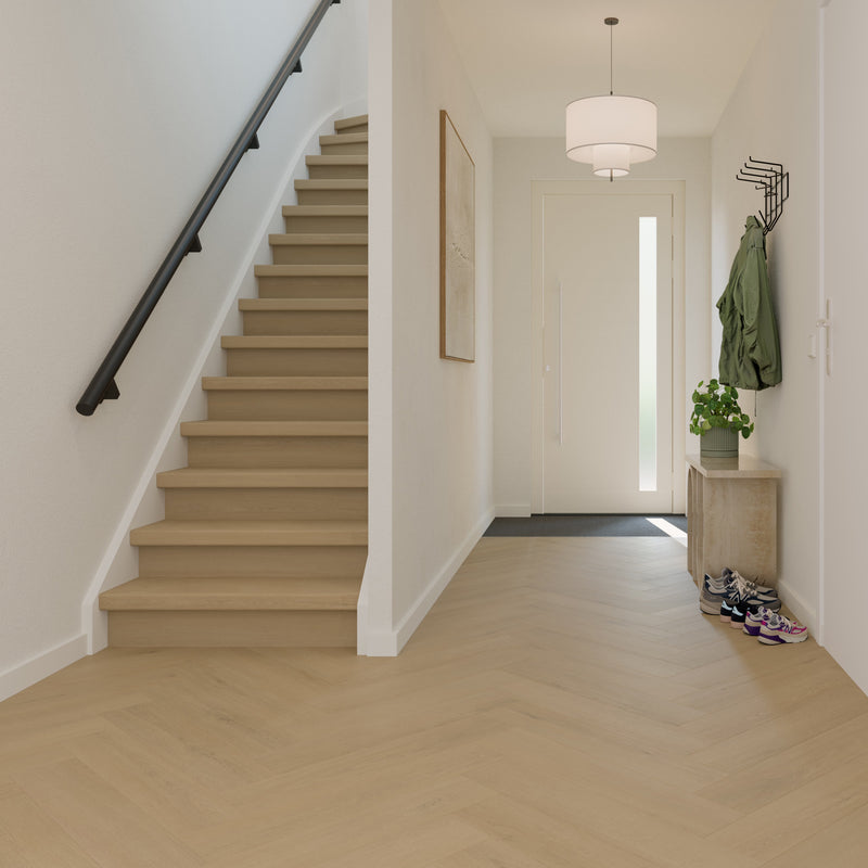 Ground Studio Pure Oak Click Visgraat A Light Smoked
