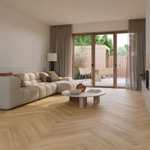 Ground Studio Select Oak Dryback Visgraat Brown