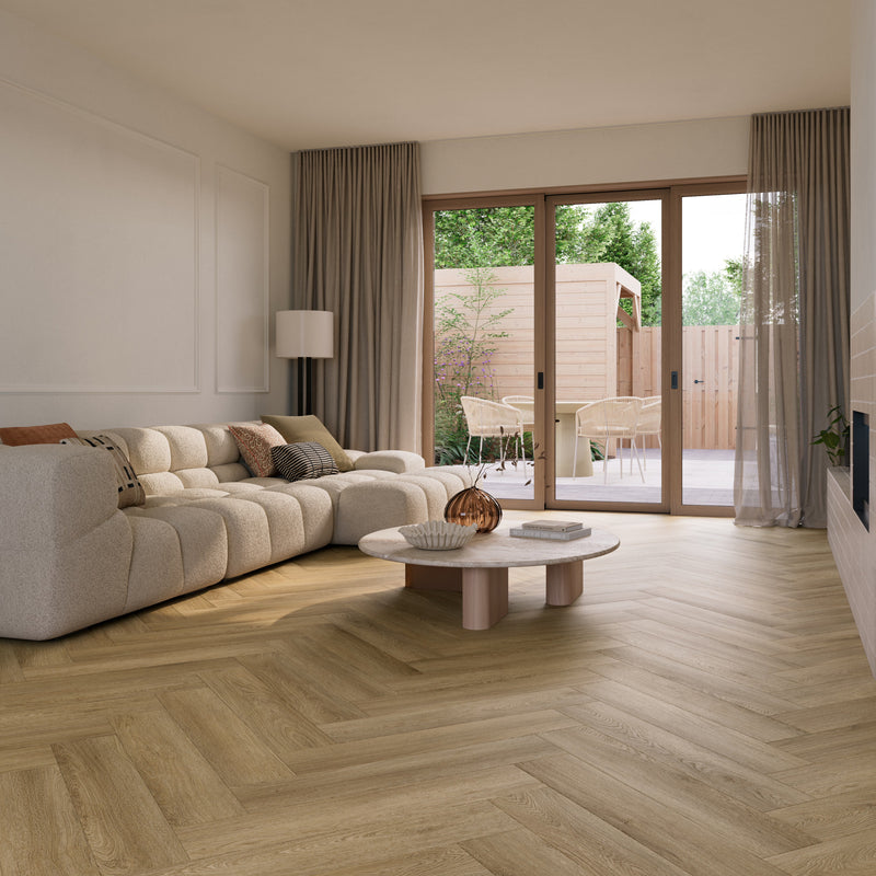 Ground Studio Select Oak Dryback Visgraat Walnut