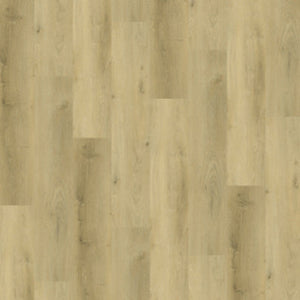 lichte vloer in licht beige eiken met subtiele houtstructuur en brede planken zonder patroon