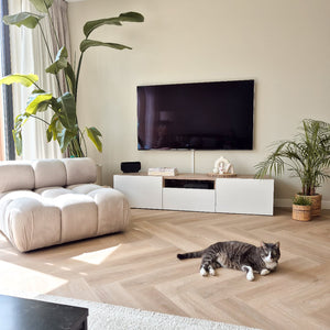 Floer - Walvisgraat- Plak PVC Orka Onbehandeld
