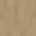 licht beige eiken vloer met brede planken en subtiele houtstructuur in langwerpig patroon