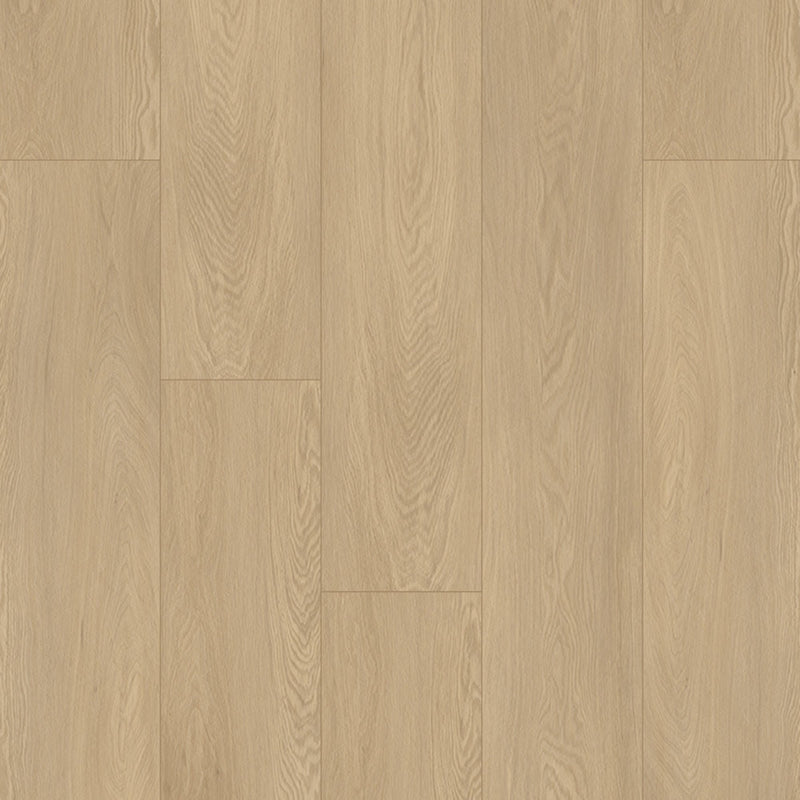 licht beige eiken vloer met middelgrote brede planken en natuurlijke houtnerfstructuur in een recht gelegd patroon