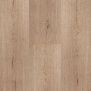 licht beige eiken vloer met rechte planken en subtiele houtnerven en noesten in natuurlijke structuur