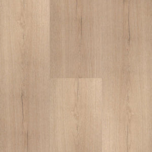 licht beige eiken vloer met subtiele noesten en een fijne, natuurlijke houtstructuur zonder opvallend patroon