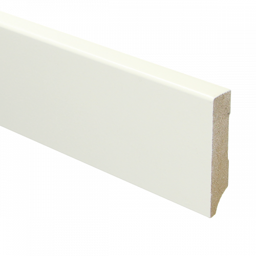 Floors Moderne Plint 70x15 mm wit voorgelakt RAL 9010