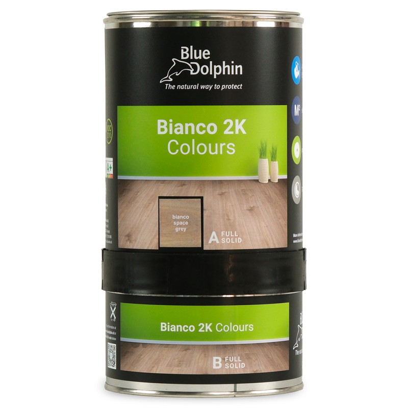 Blue Dolphin Bianco 2K colours 1L Space Grey