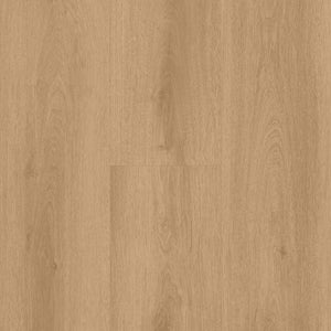 lichte beige eiken vloer met subtiele, natuurlijke houtstructuur en rechte brede planken zonder zichtbaar patroon