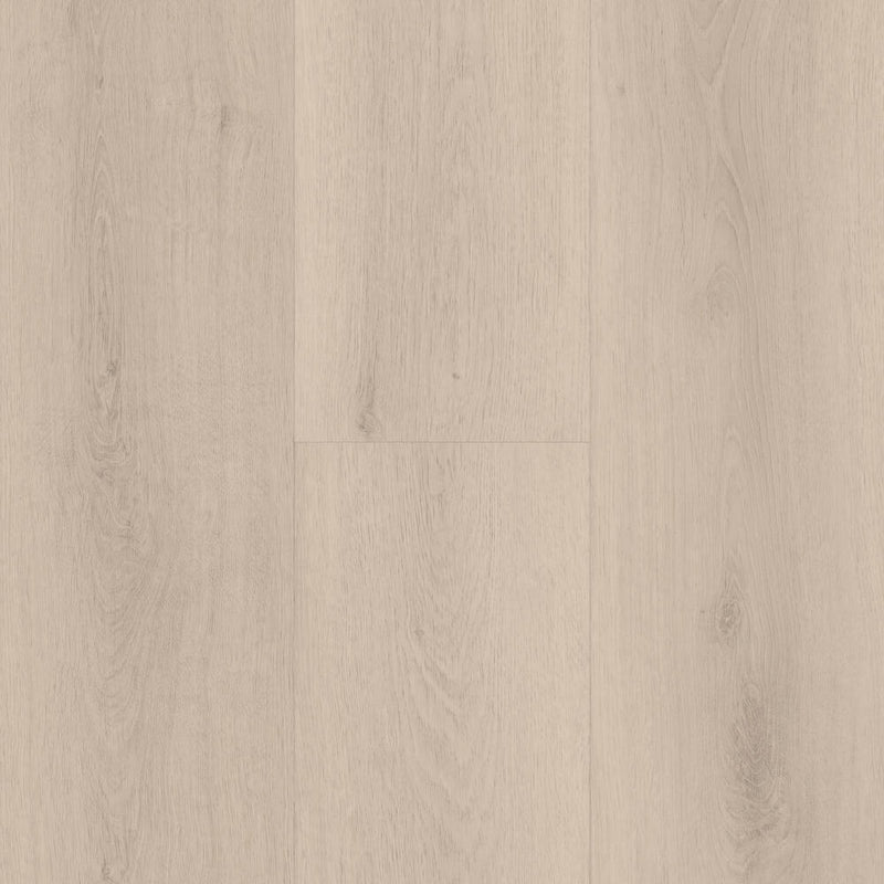 lichte beige eiken vloer met brede planken en subtiele houtnerfstructuur