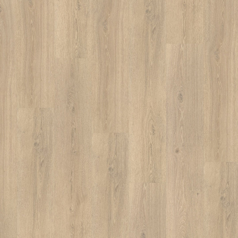 lichte beige eiken vloer met natuurlijke houtstructuur en subtiele noesten in rechte plankopstelling