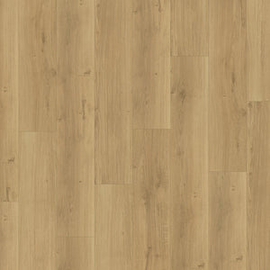licht beige eiken vloer met rechte planken en een fijn houtnerfstructuur met subtiele knoesten