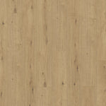 licht beige eiken vloer met rechte planken en subtiele noesten, fijne houtstructuur zichtbaar in het oppervlak