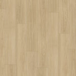 licht eiken vloer met rechte planken en subtiele houtnerfstructuur in zachte beige tinten