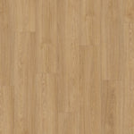 licht beige eiken vloer met rechte brede planken en subtiele houtnerfstructuur