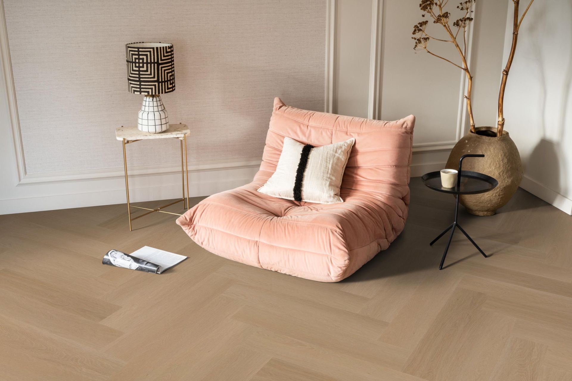 Ambiant Spigato Estino Visgraat Dark Oak