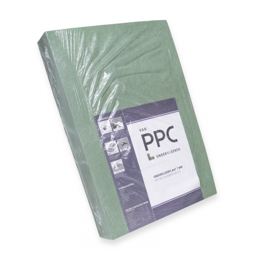 PPC groene ondervloerplaat 7 mm