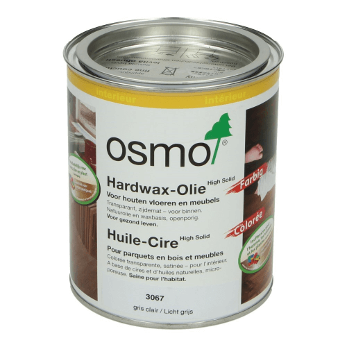 Osmo Hardwax Olie 3067 Licht Grijs 0,75L