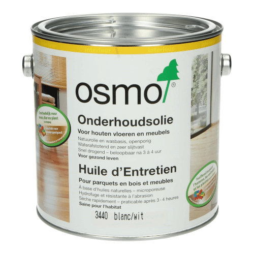 Osmo Onderhoudsolie 3440 Wit transparant 2,5L
