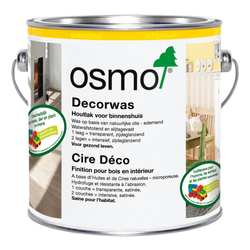 Osmo Decorwas Transparant 3101 Kleurloos 2,5L