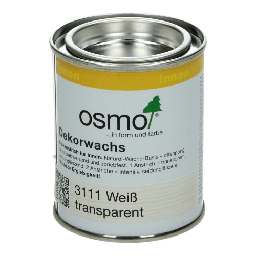[98104] Osmo Decorwas Transparant 3111 Wit 0,125L