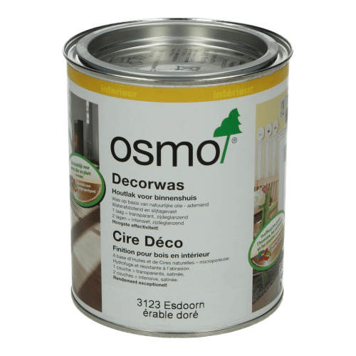 Osmo Decorwas Transparant 3123 Goud Esdoorn 0,75L