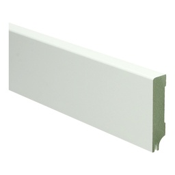 [16141] Floors Moderne Plint 90x12 wit voorgelakt. RAL9010