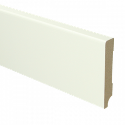 [16145] Floors Moderne Plint 90x15 wit voorgelakt. RAL 9010