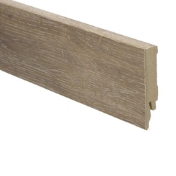 [27152] Moderne folieplint 70x14 (27152 Canadees Eiken Geborsteld)