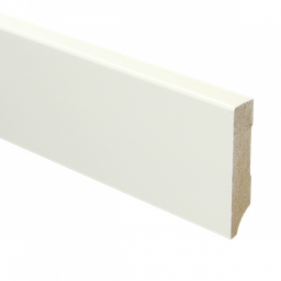 [16144] Floors Moderne Plint 70x15 wit voorgelakt. RAL 9010